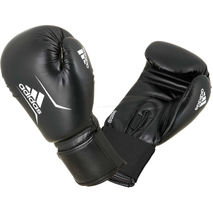 Перчатки для бокса Adidas Speed 50 ADISBG50 04OZ (Black/White)
