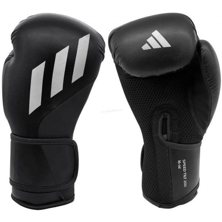 Перчатки для бокса Adidas Speed Tilt 200 SPD200TG 14OZ (Black/Silver)