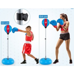 Set de box pentru copii Costway TY579435BL (Blue/Red) Thumb