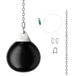 Para de box Costway SP37882BK (Black)