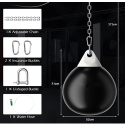 Груша для бокса Costway SP38107DK (Black) Thumb
