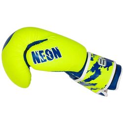 Перчатки для бокса Enero Neon R.10OZ (Yellow/Blue) Thumb