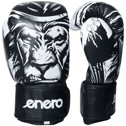 Перчатки для бокса Enero Tiger R.8OZ (Black/White)