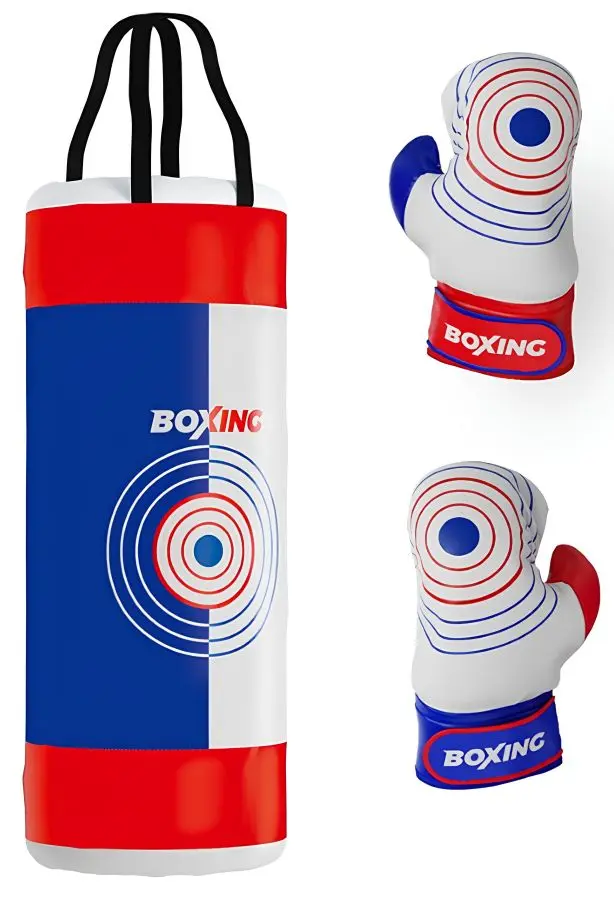 Sac de box pentru copii Essa Toys Boxing B4030-1 (Red/White/Blue)