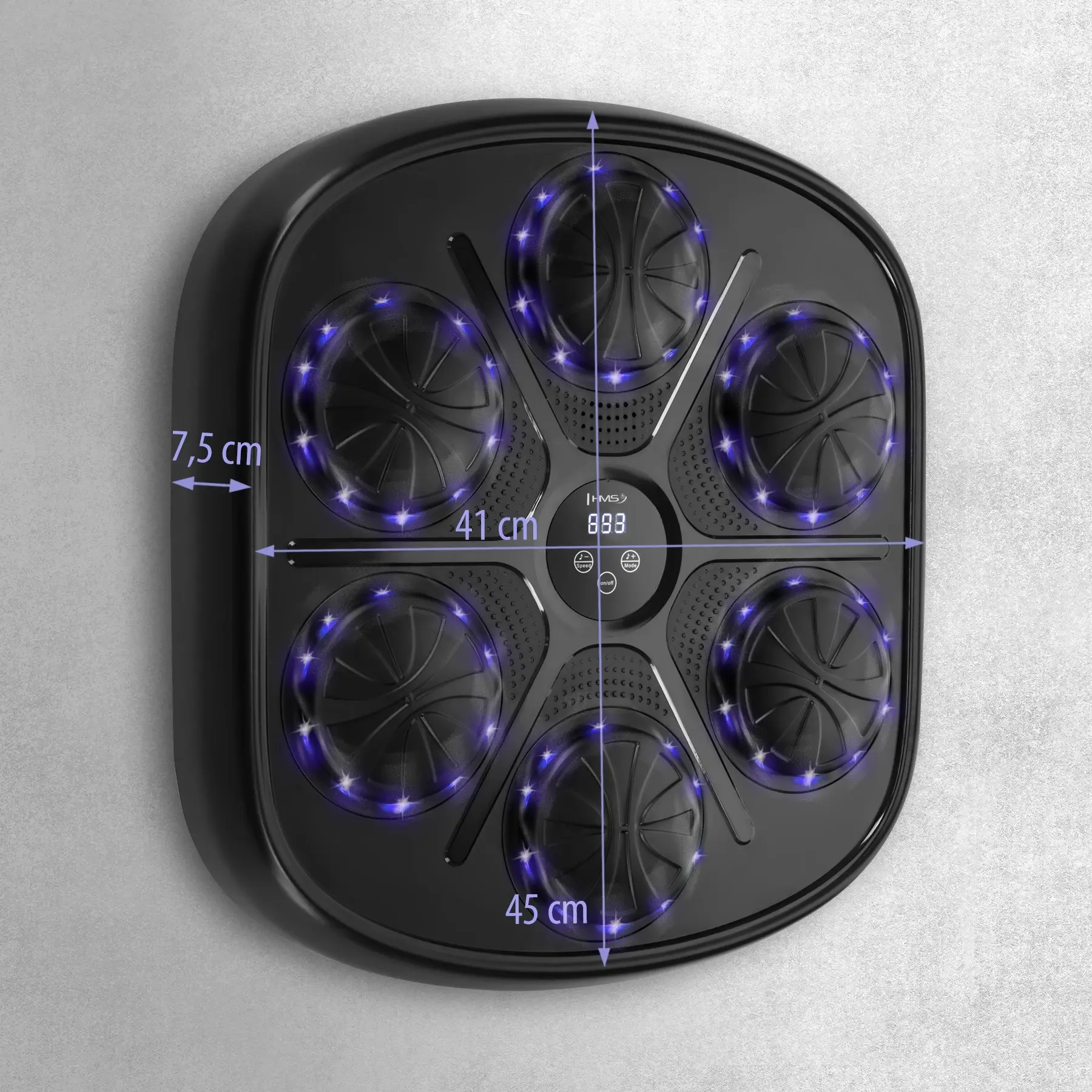 Aparat de box muzical Hms TB03 (Black) - 10
