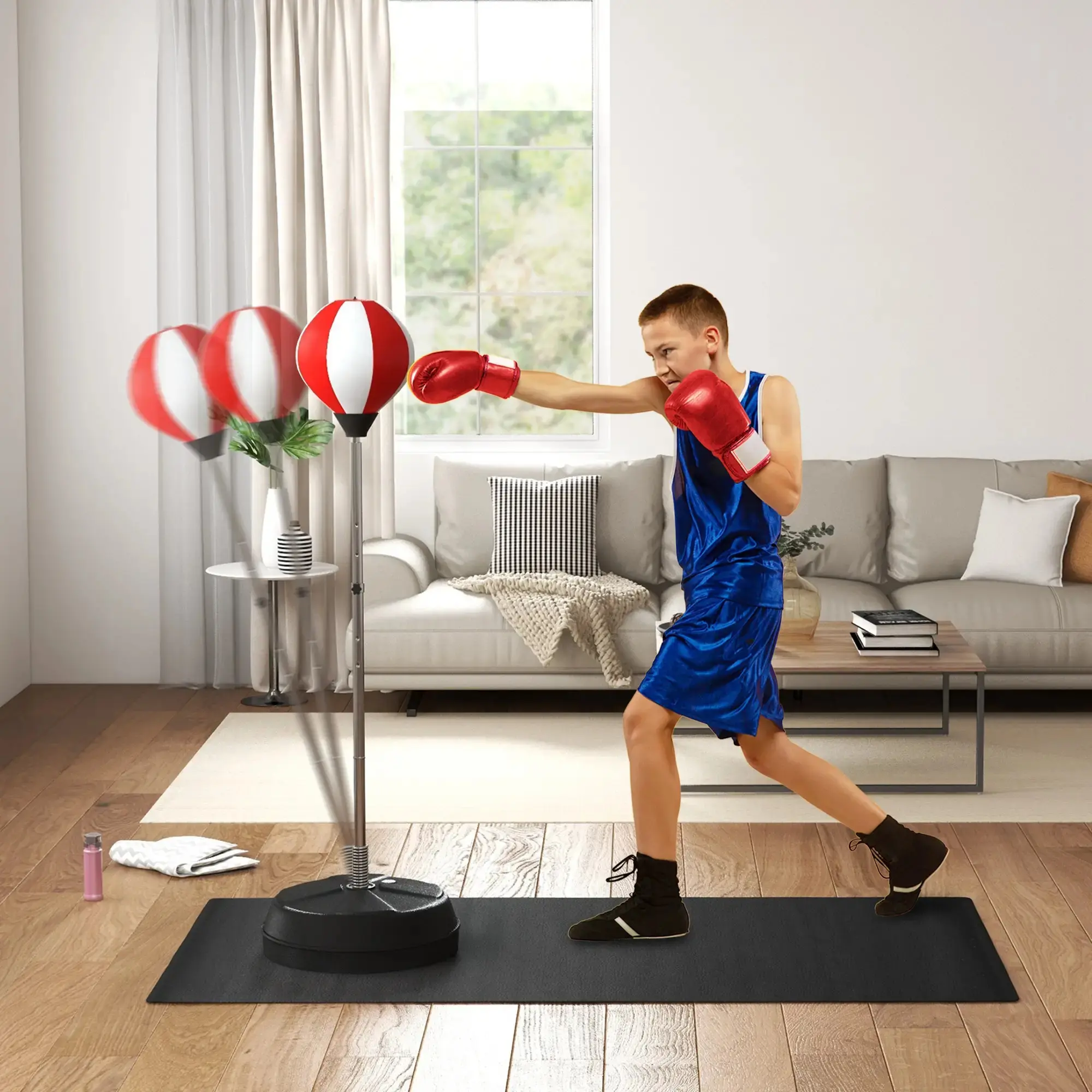 Para de box Homcom A91-059V01RD (Red/White) - 5