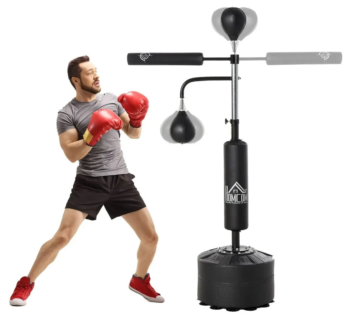 Боксерский мешок 3в1 Homcom A91-120 (Black)