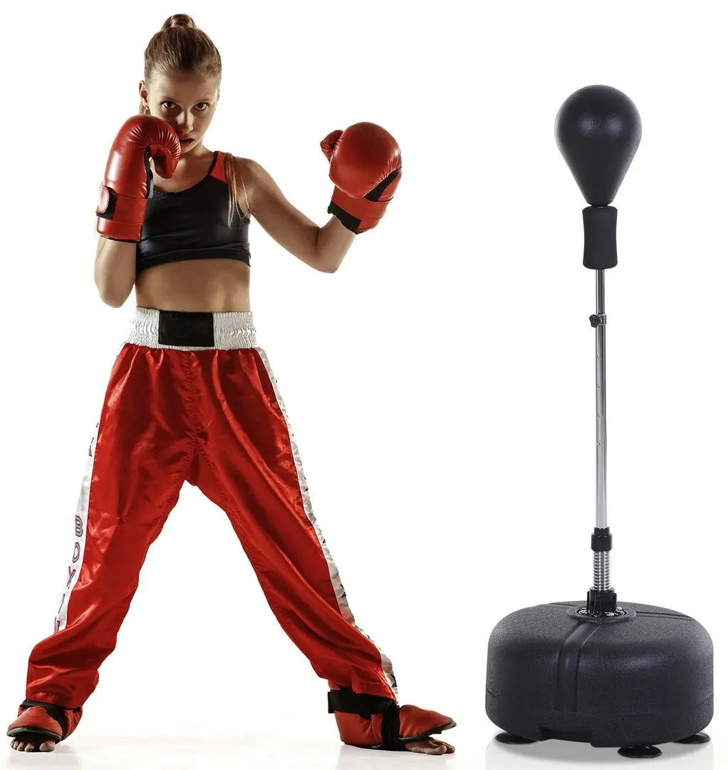 Set de box pentru copii Homcom A91-097BK (Black/Red)