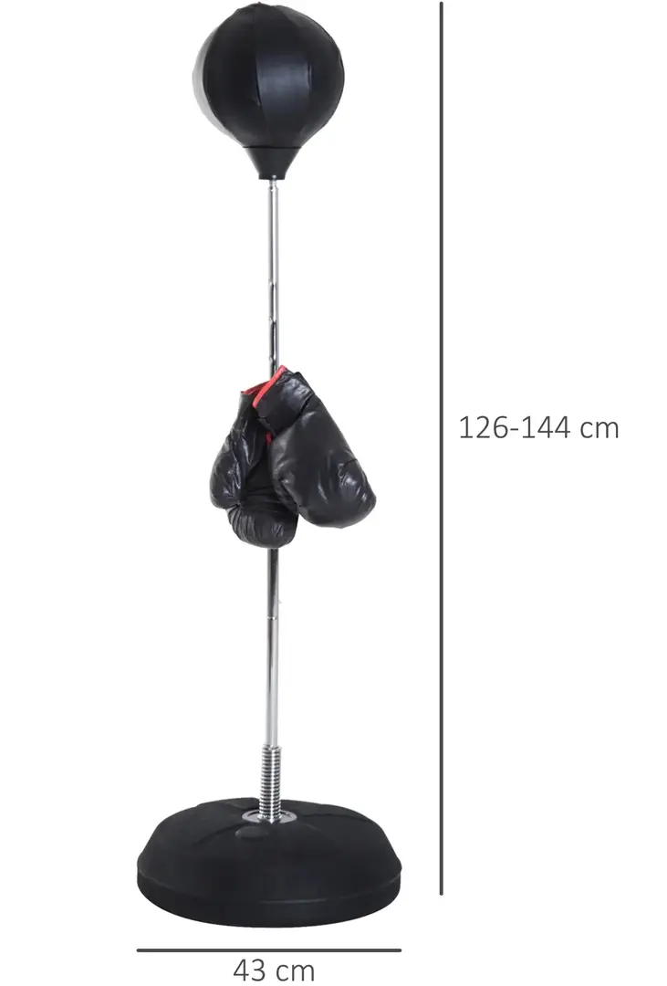 Груша для бокса Homcom A91-059BK (Black) - 2