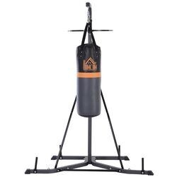 Suport pentru sac si para de box Homcom A91-073 (Grey) Thumb