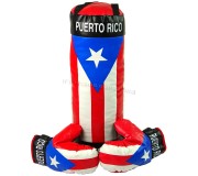 Детский набор для бокса LeanToys Puerto Rico 3716 (Red/Blue)