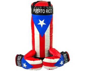 Детский набор для бокса LeanToys Puerto Rico 3716 (Red/Blue)