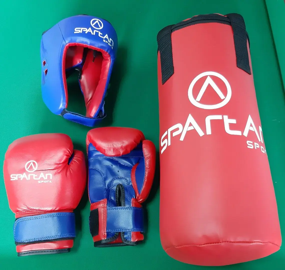 Set de box pentru copii Spartan 1138-S (Red/Blue) - 5