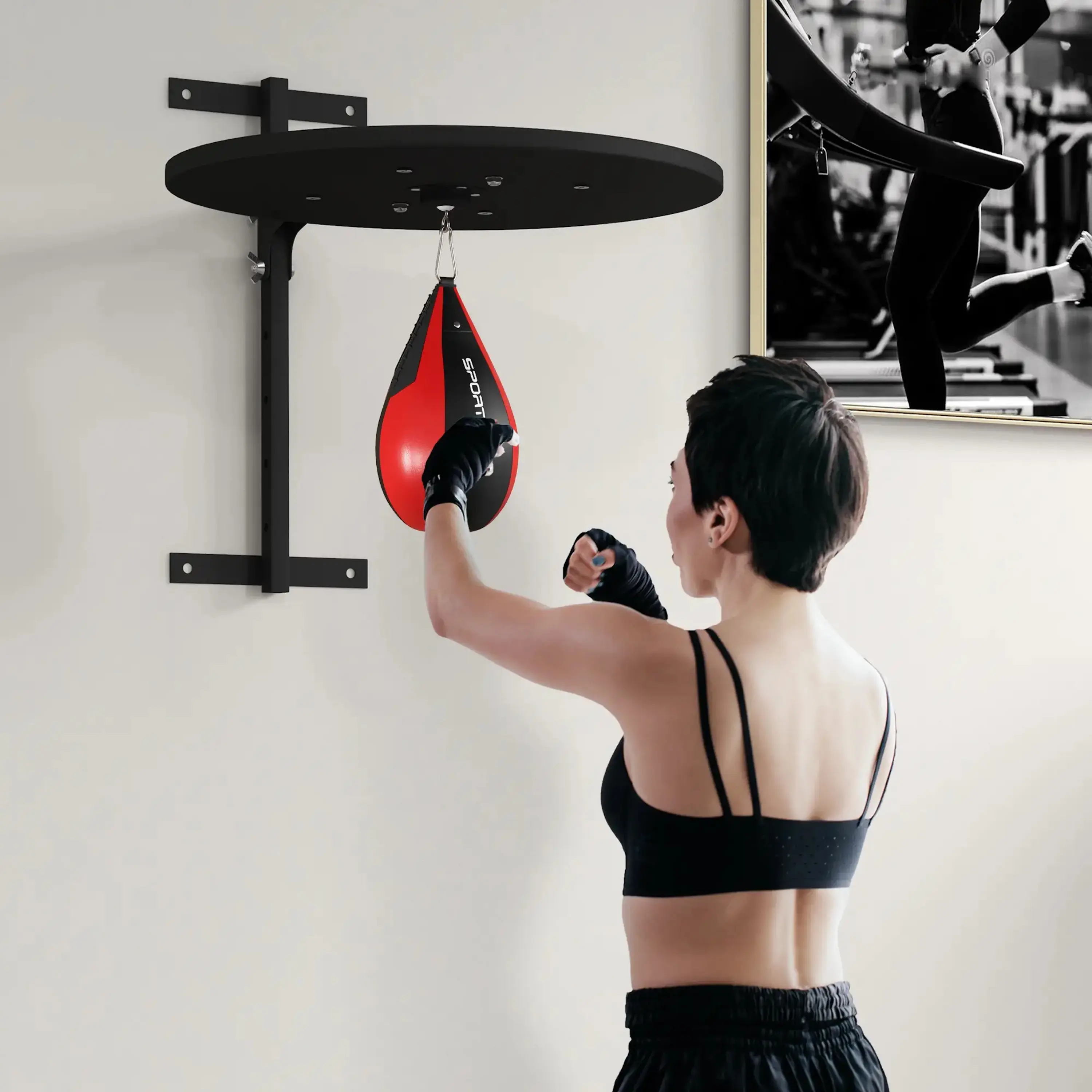 Para de box Sportnow A91-333V01BK (Black) - 4