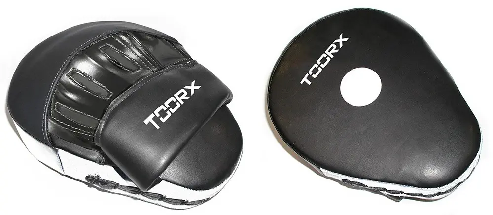 Mănuși de percuție pentru box Toorx BOT-038 (Black/White)