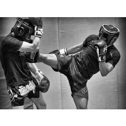 Casca de kickboxing Toorx BOT-013 (Black) Thumb