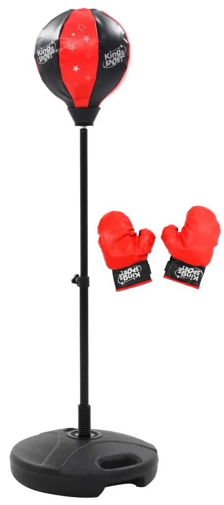 Детский набор для бокса VidaXL 80248 (Black/Red)