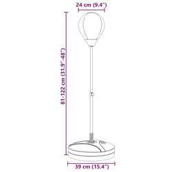 Set de box VidaXL 4016325 (Black/Red) Thumb