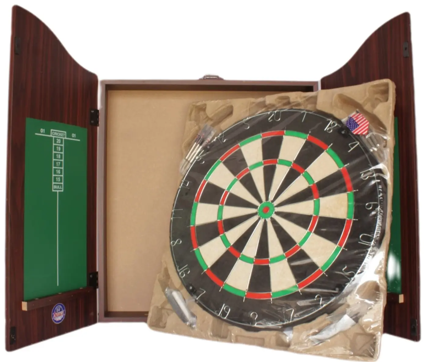 Шкаф для дартса Buffalo Kings Head (Brown)