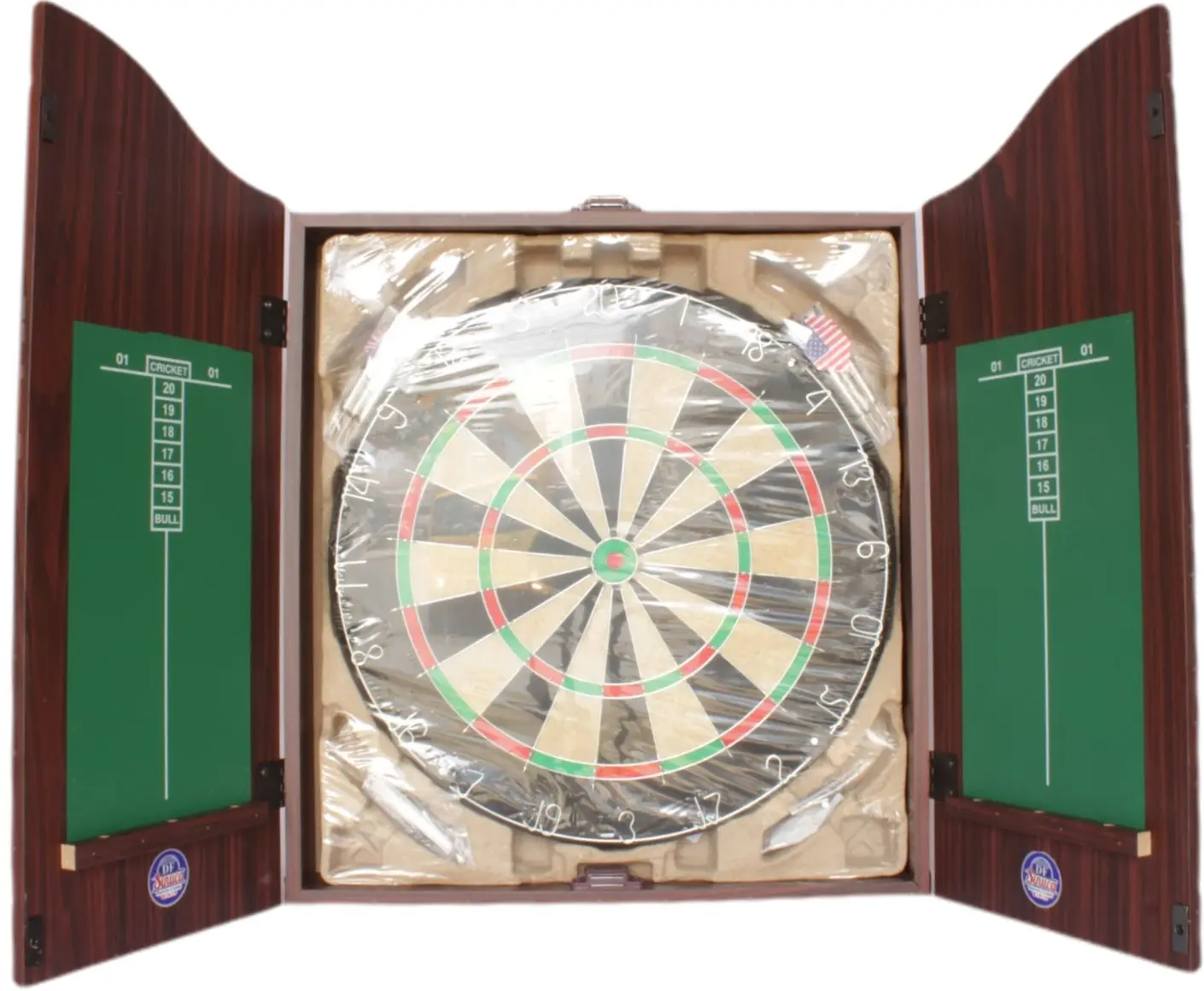 Шкаф для дартса Buffalo Kings Head (Brown)