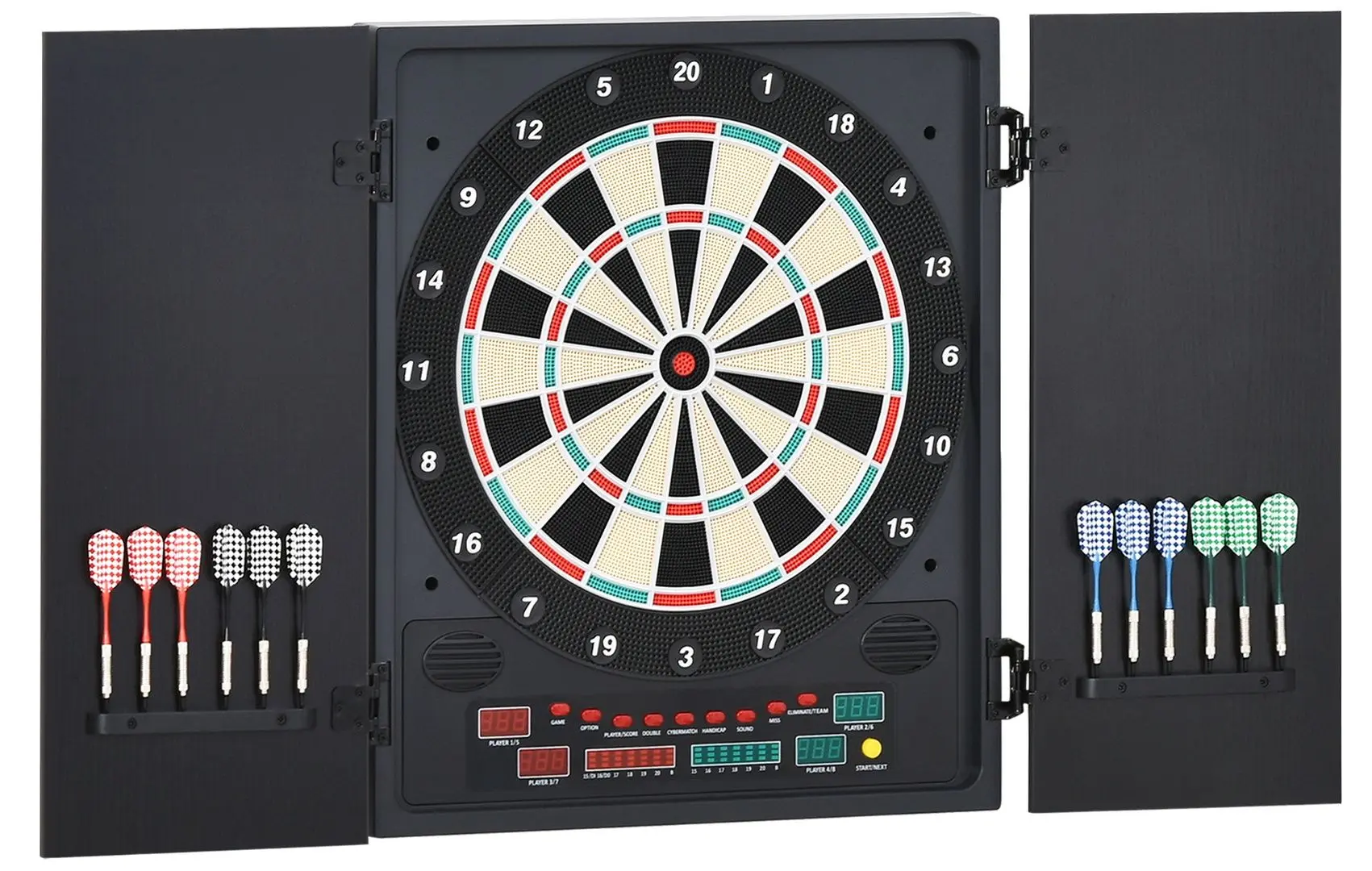 Darts electronic Homcom A70-046V90 (Black)