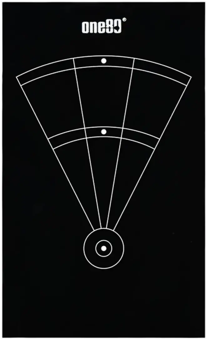 Darts One80 Eva  4112 (Black)