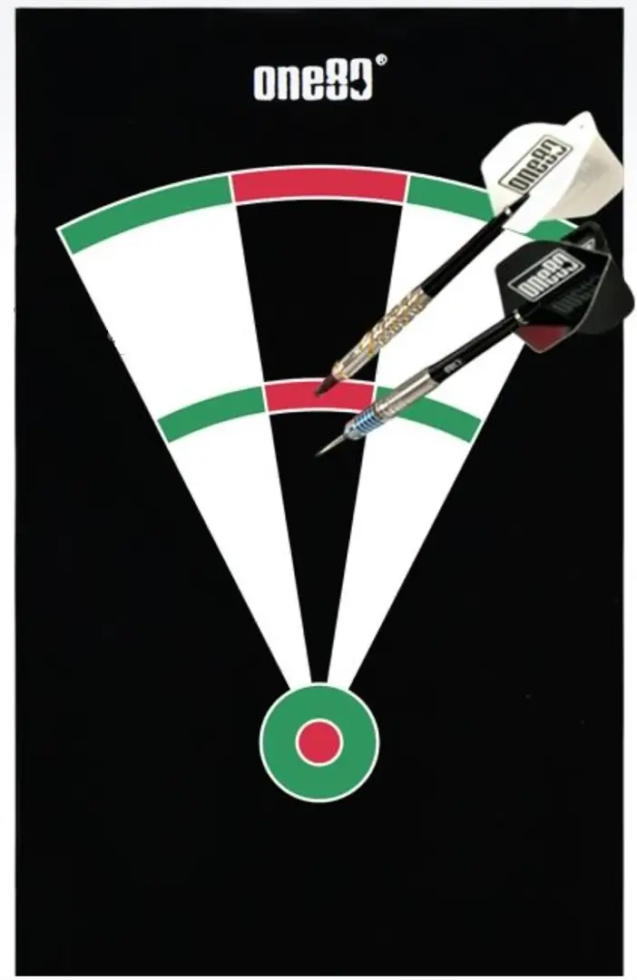 Darts One80 Eva 4114 (Black)