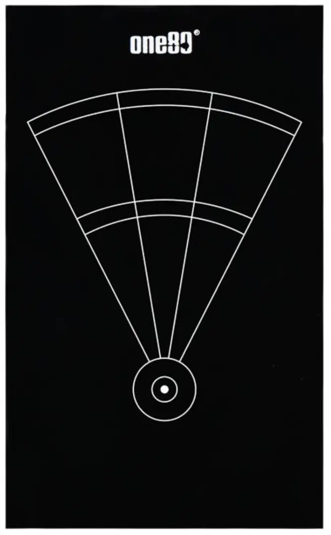 Darts One80 Eva 4114 (Black)