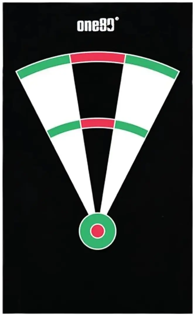 Darts One80 Eva 4114 (Black)