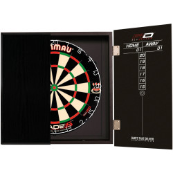 Шкаф для дартса Red Dragon Darts Deluxe (Black) Thumb