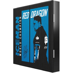 Шкаф для дартса Red Dragon Darts Gerwyn Iceman Price (Black/Blue) Thumb