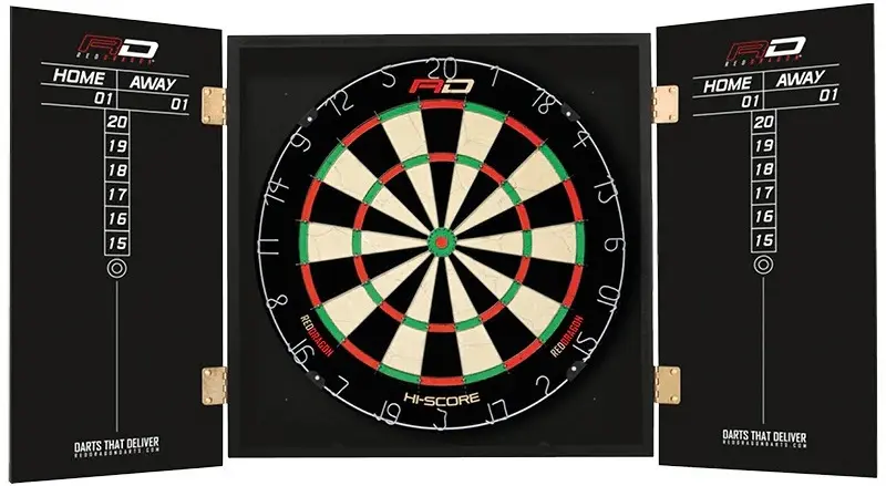 Шкаф для дартса Red Dragon Darts Gerwyn Iceman Price (Black/Blue)