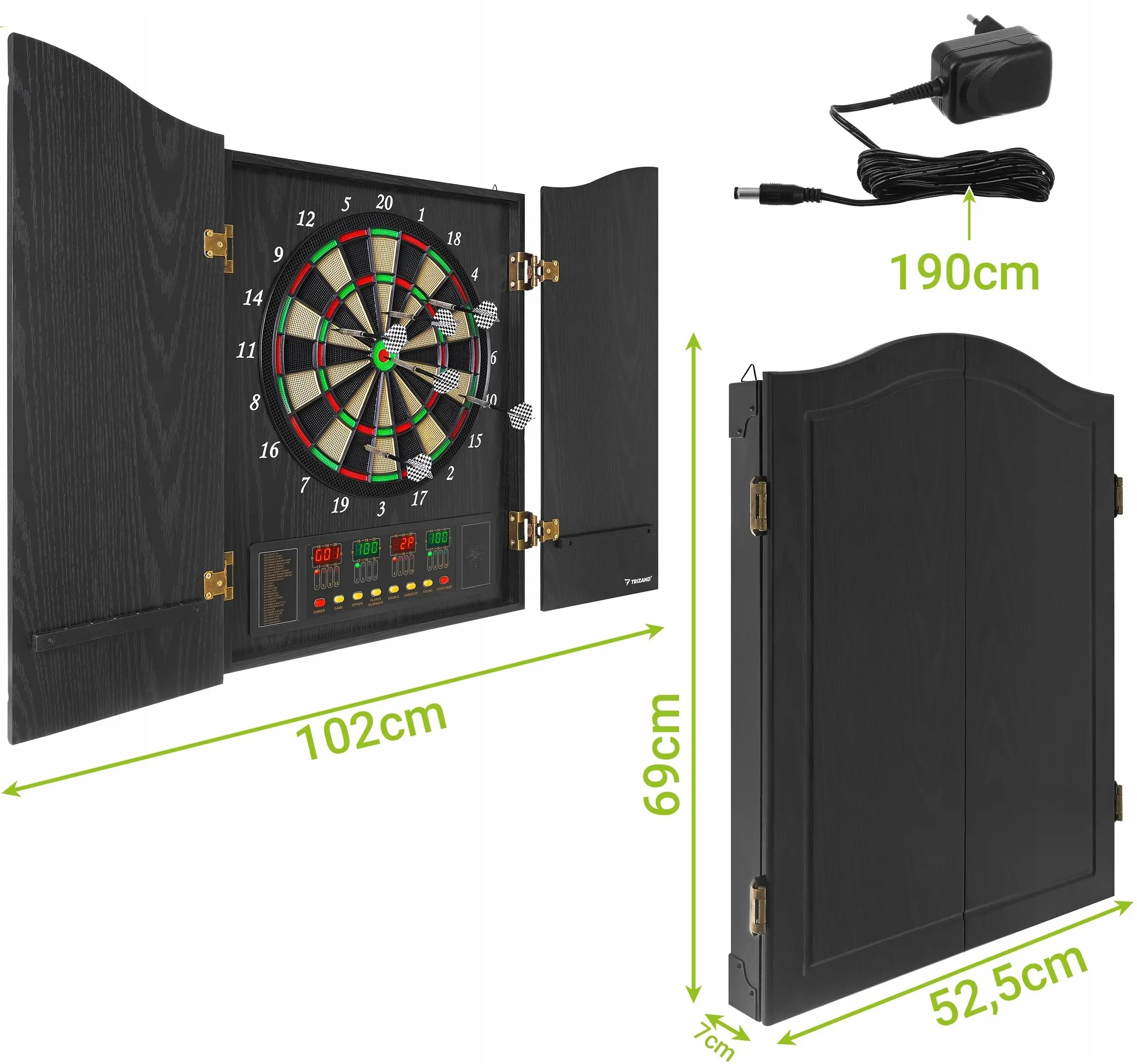 Электронный дартс Trizand 27046 (Black) - 12