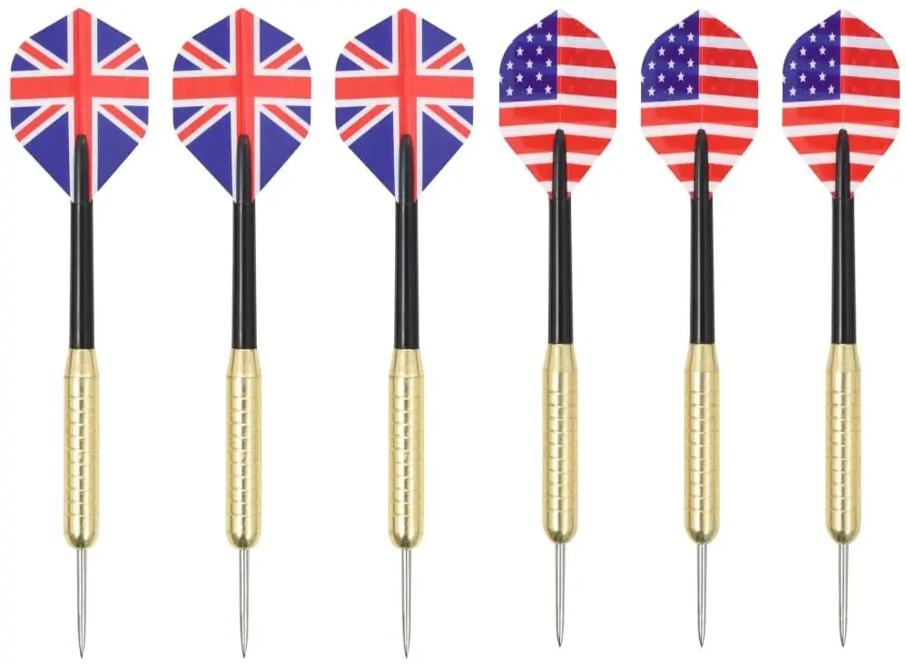 Darts VidaXL 91462 (Black/Brown)