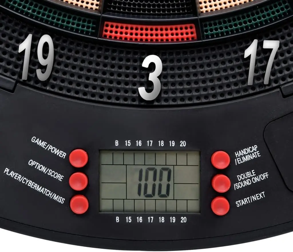Darts electric VidaXL 93580 (Black) - 5