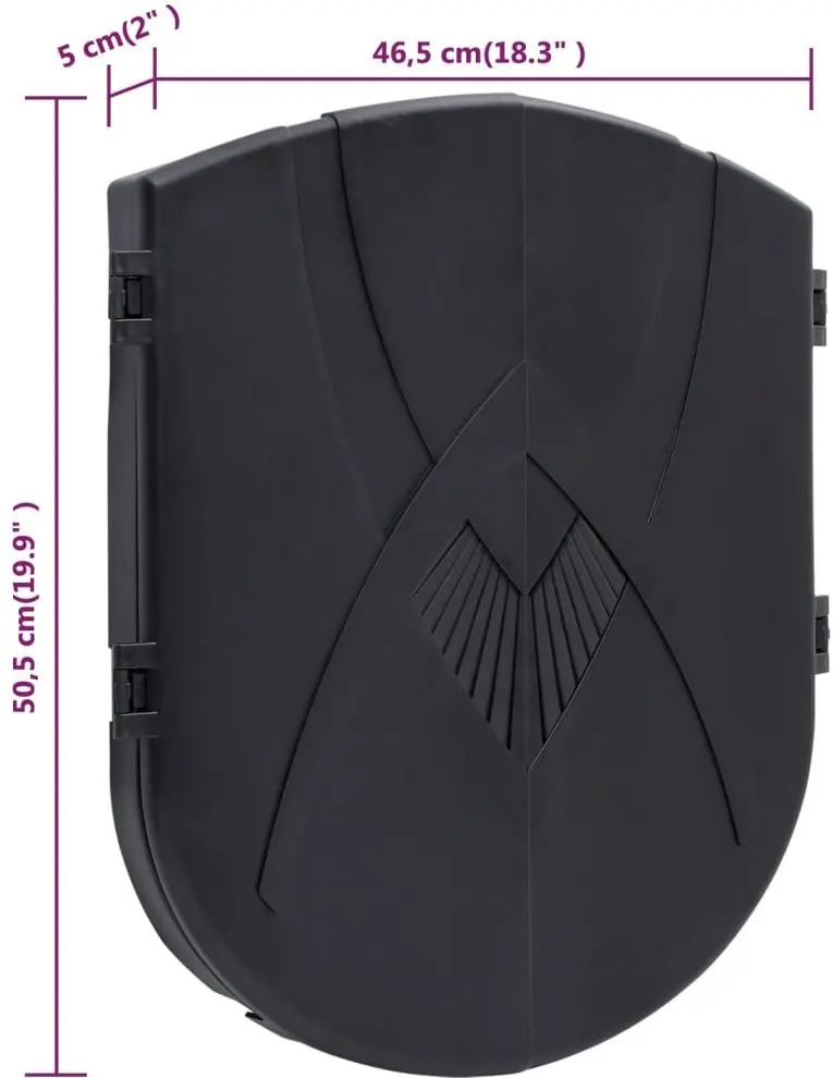 Darts electric VidaXL 93580 (Black) - 9