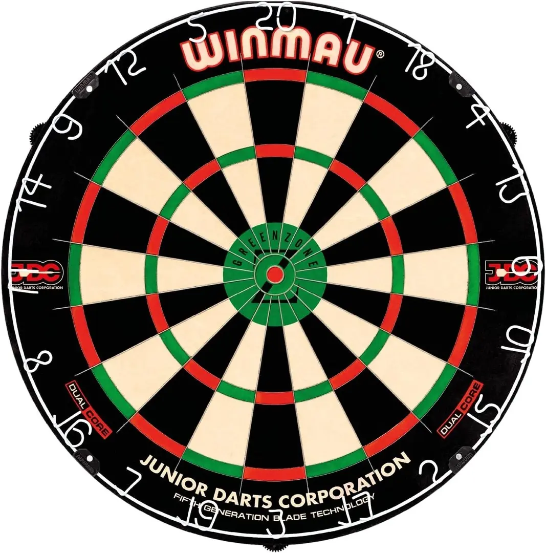 Darts Winmau Blade 5 Green Zone (Black)