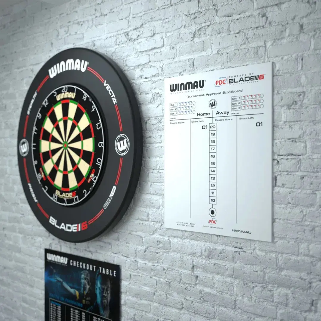 Дартс Winmau Blade 6 Dual Core (Black)