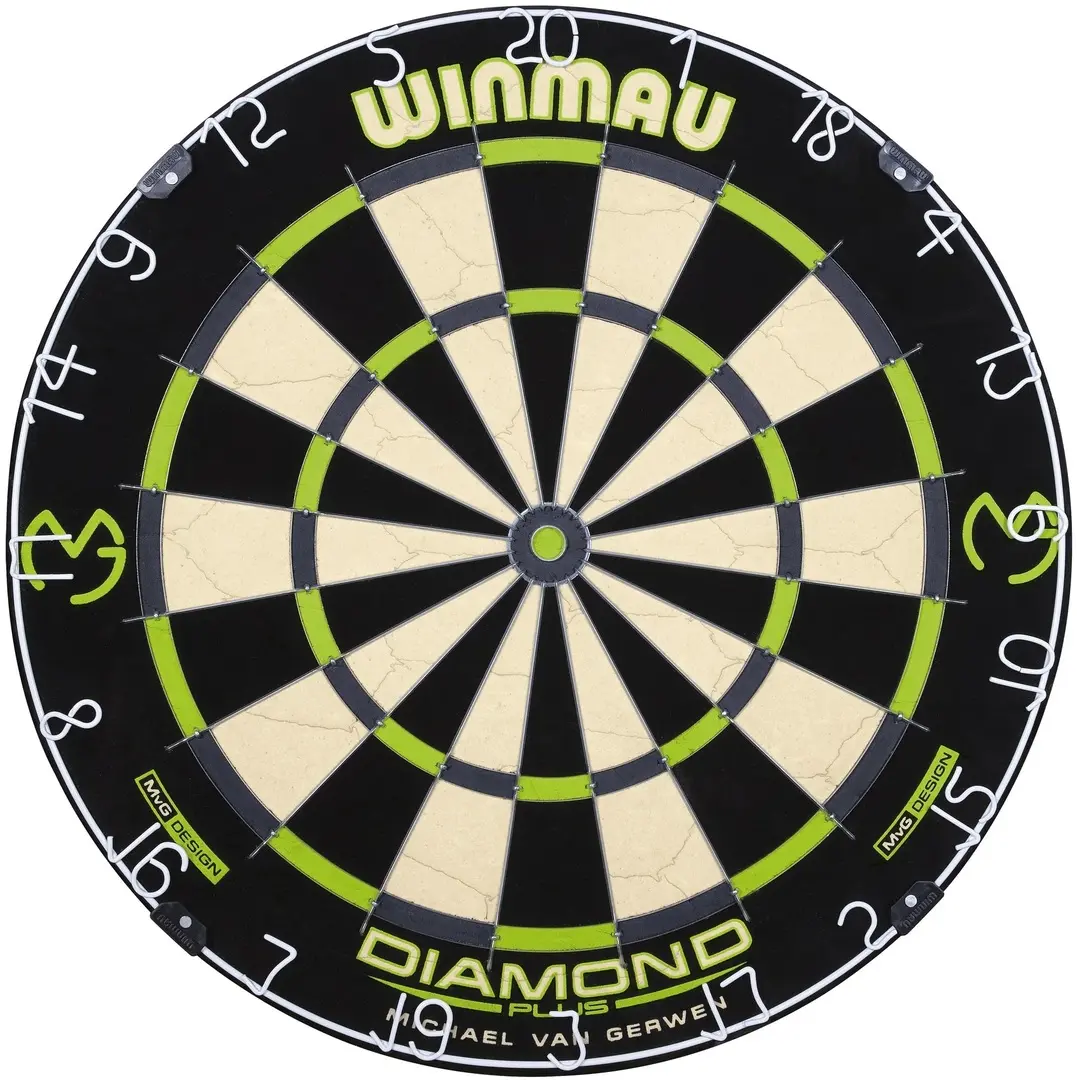 Darts Winmau MvG Diamond Edition (Black/Green)