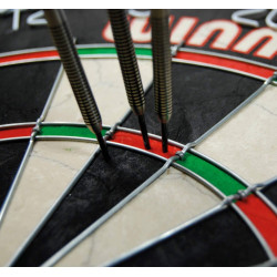 Darts Winmau Steeltip London Wide Fives (Black) Thumb