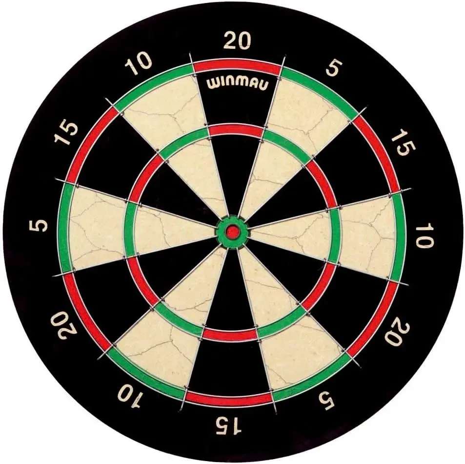 Darts Winmau Steeltip London Wide Fives (Black)