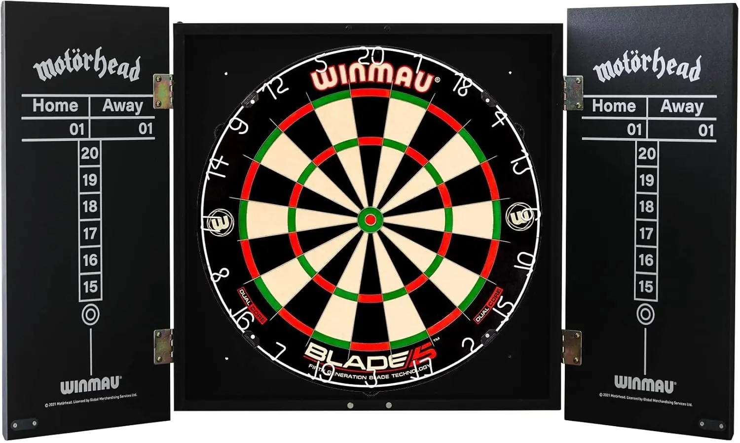Dulap pentru darts Winmau Ace of Spades (Black)