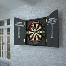 Dulap pentru darts Winmau Man Cave Deluxe (Black) Thumb
