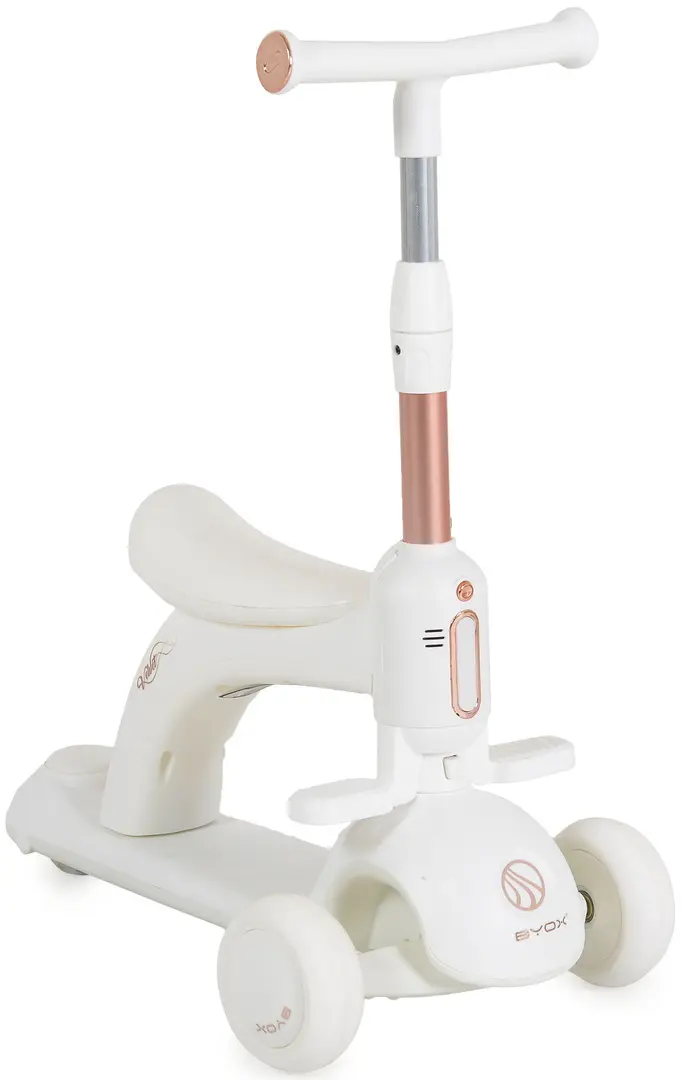 Самокат 2в1 Byox Velvet (Royal White)