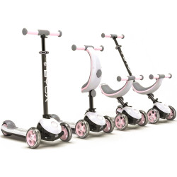 Самокат 4в1 Byox Motion (Pink/Grey) Thumb