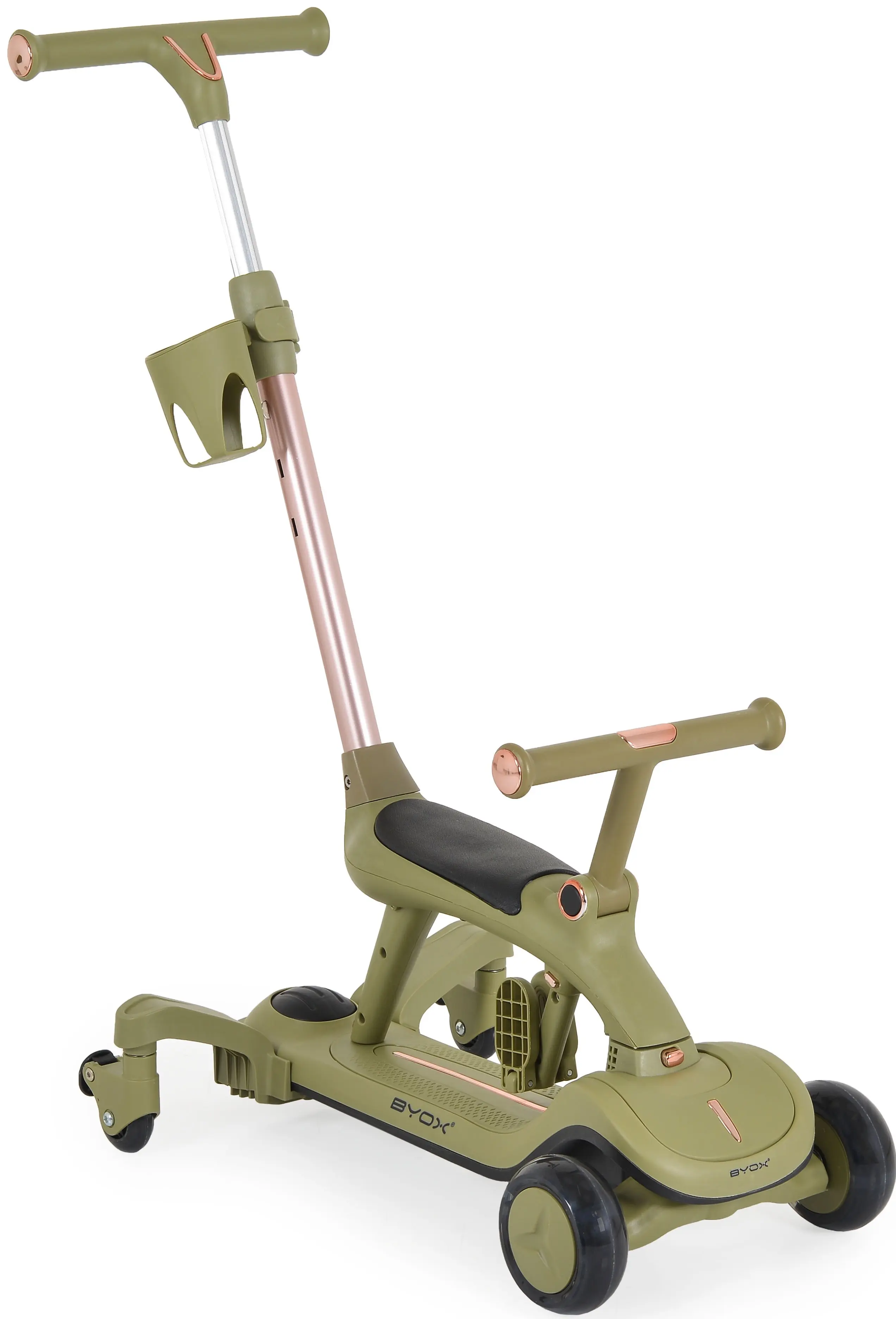 Самокат 6в1 Byox Cornet (Green) - 3