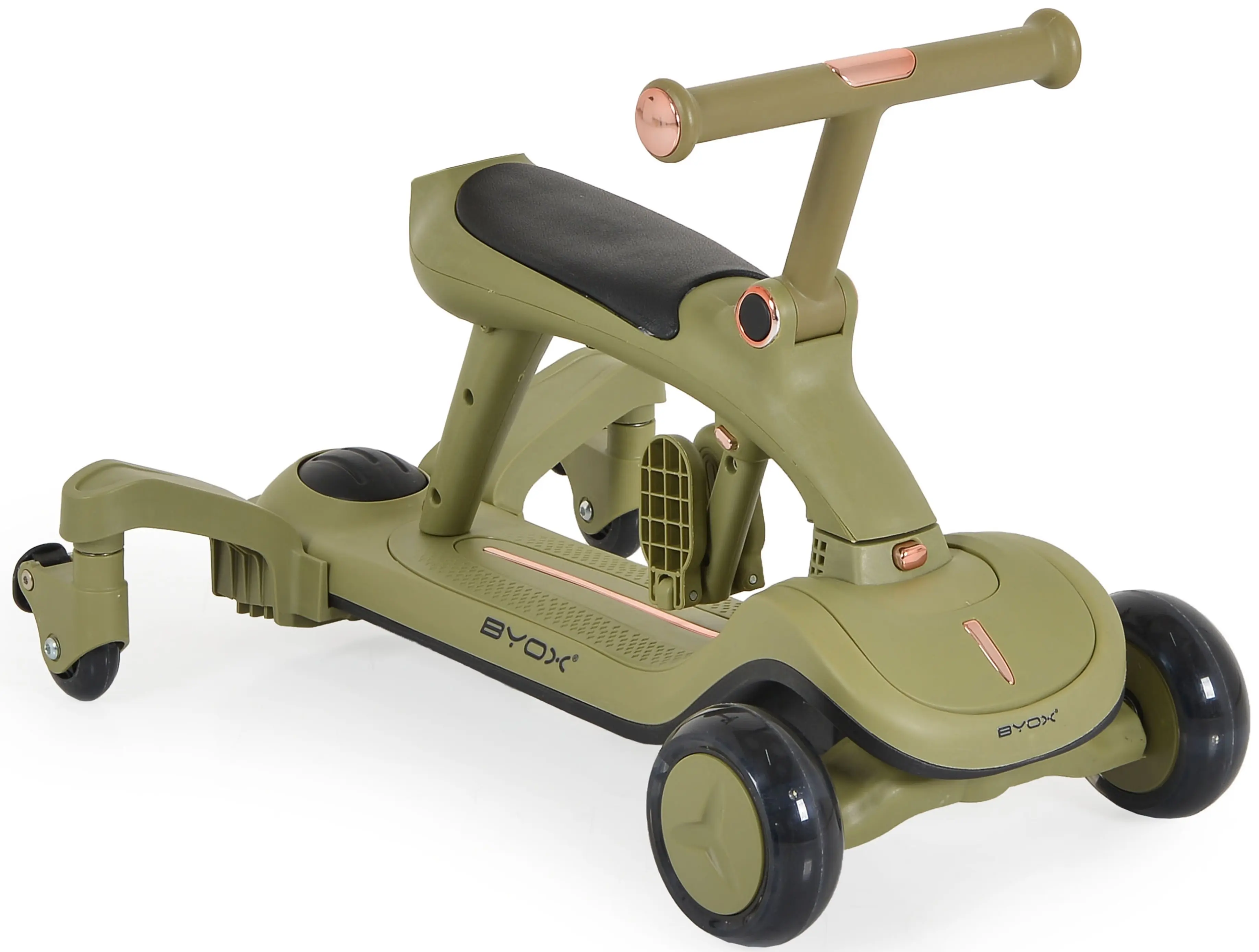 Самокат 6в1 Byox Cornet (Green) - 4