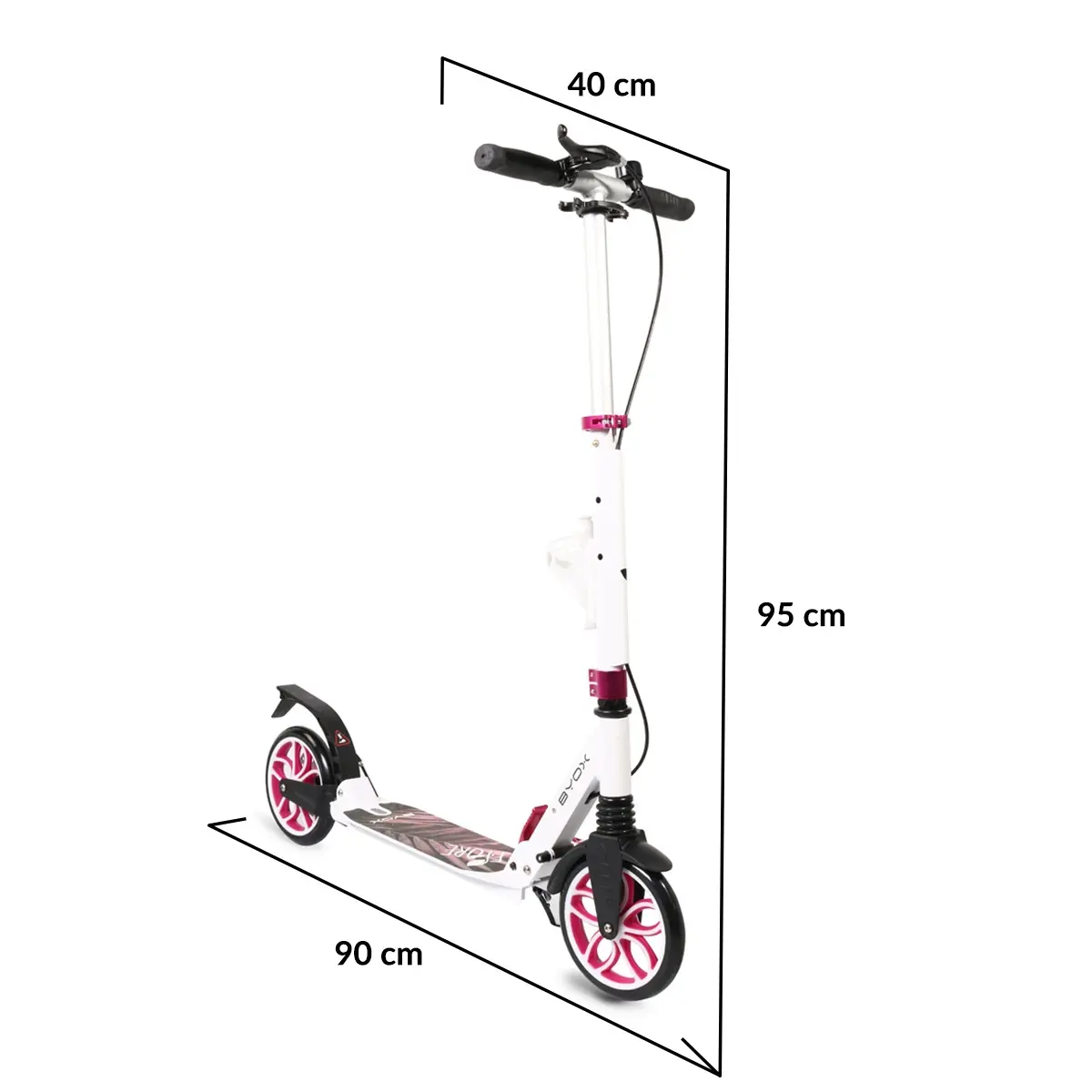 Trotineta Byox Fiore (Pink)
