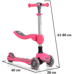 Trotineta Byox Kiki (Pink) Thumb