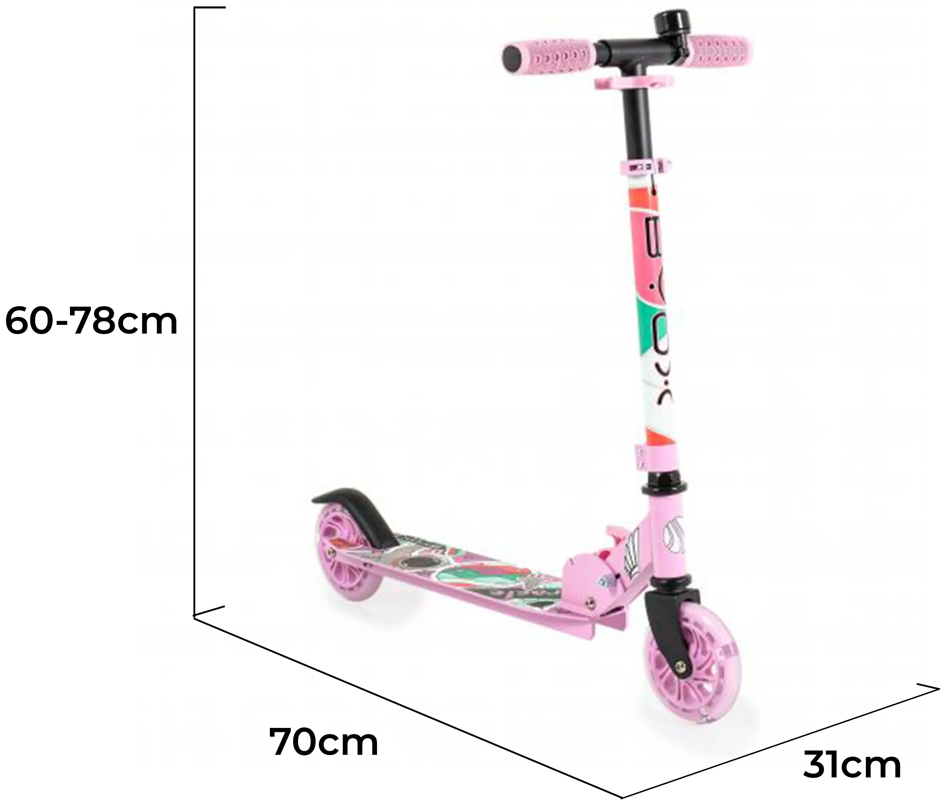 Trotineta Byox Miracle (Pink)